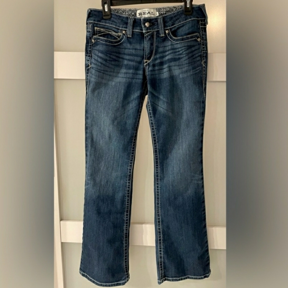 REAL Ariat Mid-Rise Bootcut Jeans